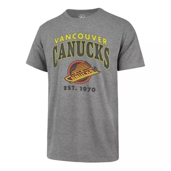 47 Brand NHL Span Out Tee Shirt - Vancouver Canucks Skate