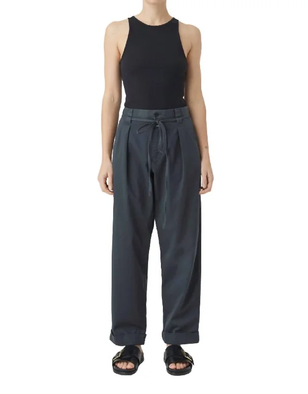 Reydon Trouser Pant In Blue Heather