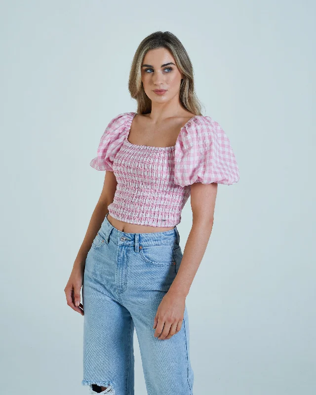 Susannah Top Pink Lemonade