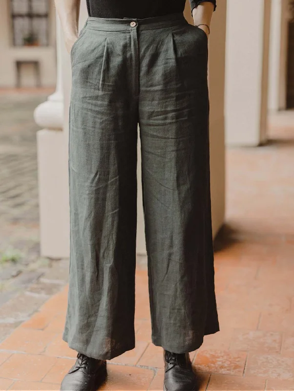 Iris Women's Linen Pants | Multiple Colours