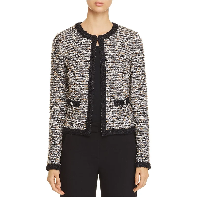 St. John Womens Eyelash Blazer Jacket