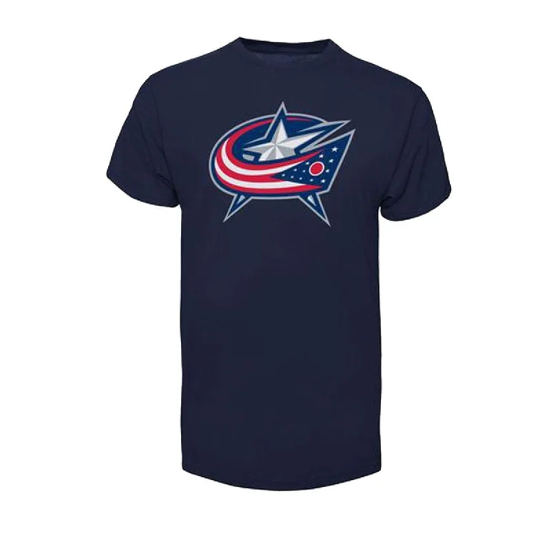 47 Brand Fan Tee Shirt - Columbus Blue Jackets