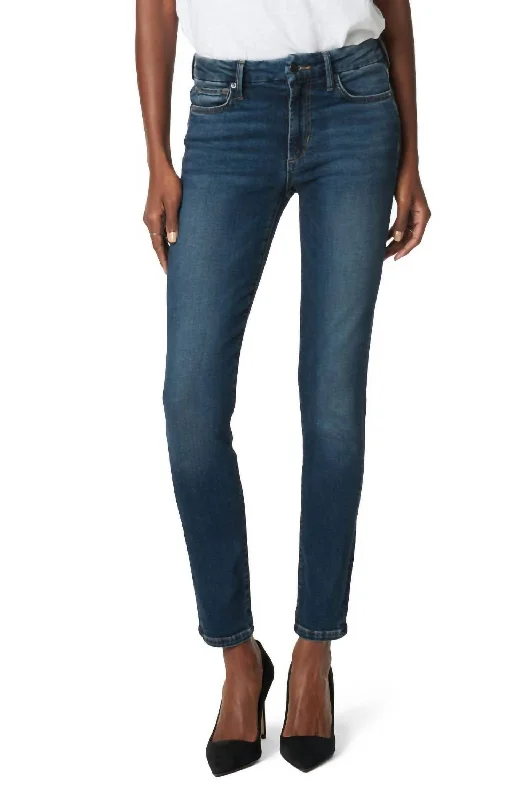 Women's Flawless High Rise Ankle Skinny Jean In Blue