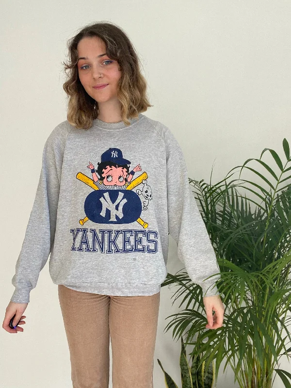 Vintage Betty Boop Yankee Sweater