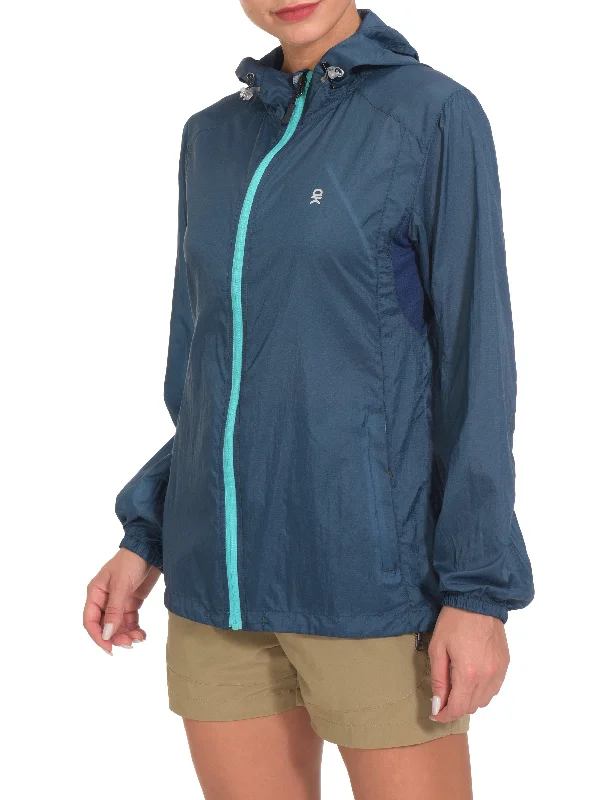 Women's UPF 50 Protection Lightweight Packable Running Jacket