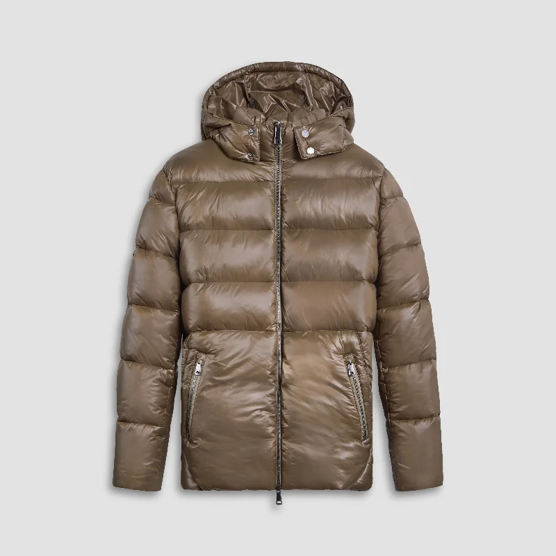 Puffer Anorak Jacket with Detachable Hood