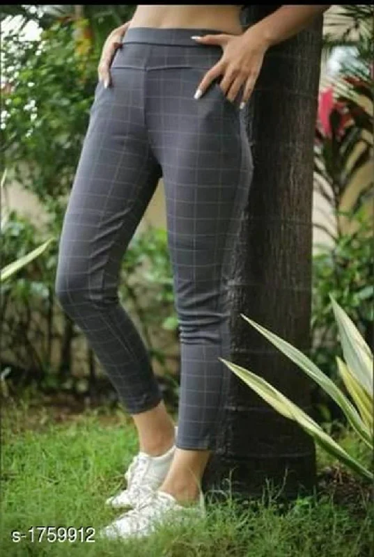 Streachable pants for ladies nd girls