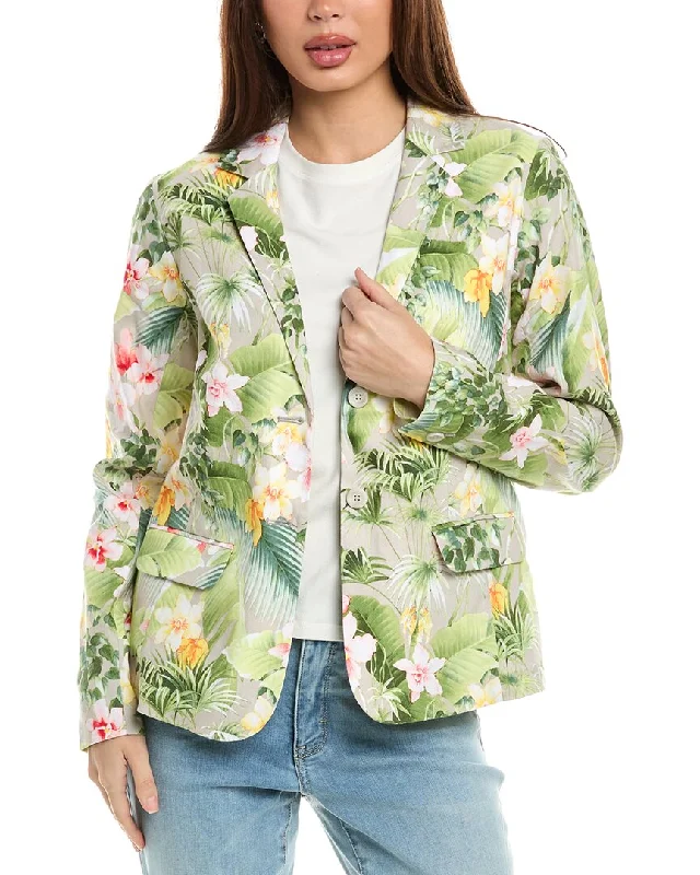 Tommy Bahama Flora Riviera Palma Coast Linen-Blend Blazer