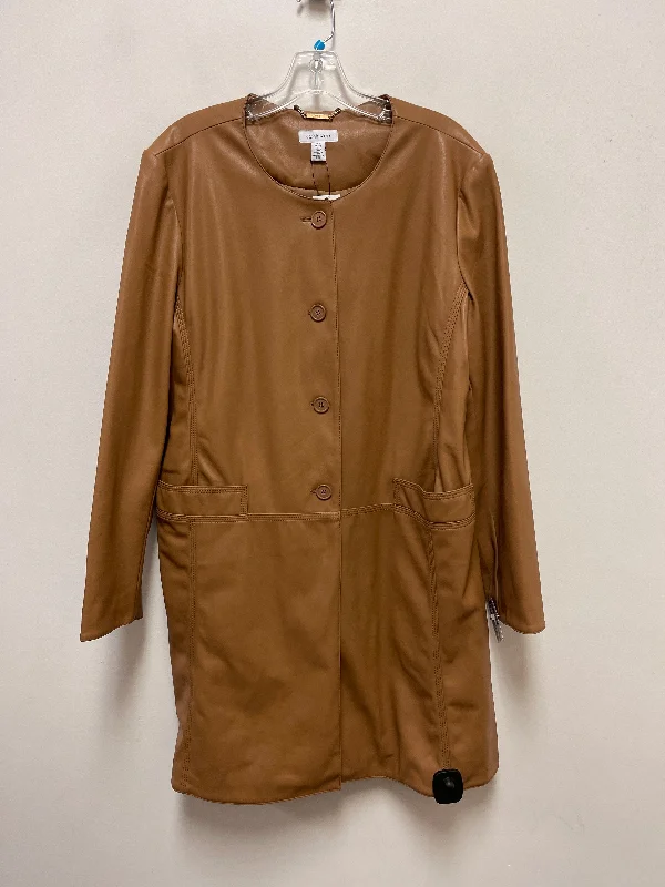 Coat Other By Calvin Klein In Brown, Size: Xl