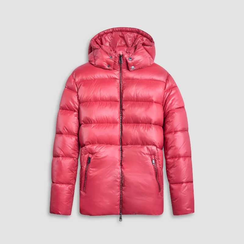 Puffer Anorak Jacket with Detachable Hood