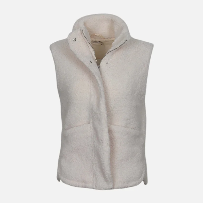 LADIES SHERPA WAISTCOAT