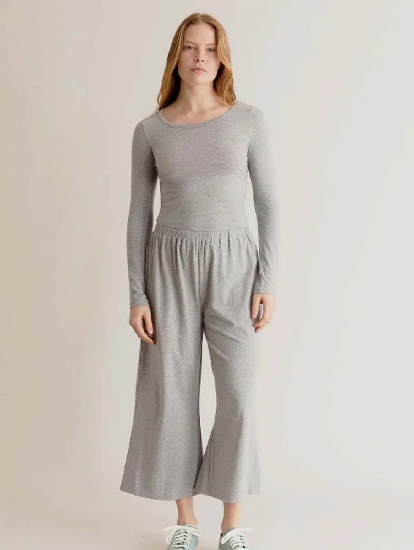 Diana Women's Cotton Lounge Pants | Grey