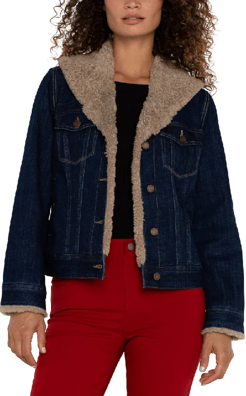 Sherpa Collar Trucker Jacket