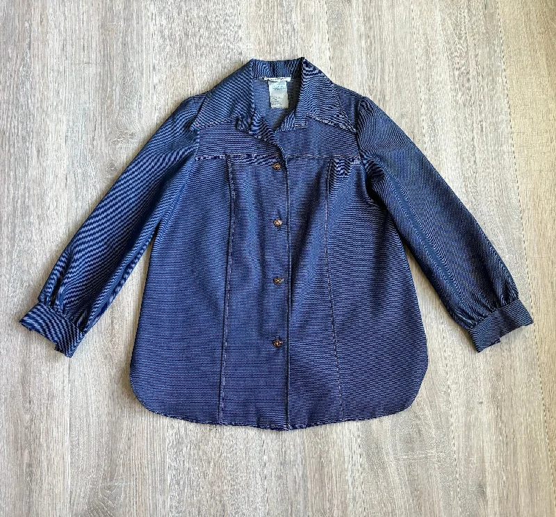 Small - Vintage 70s Denim Jacket / Shacket