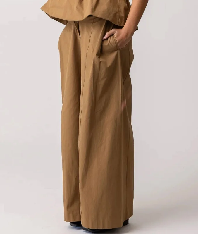 Tove Pant In Mocha