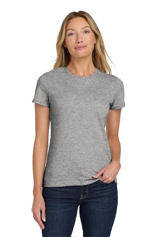 Gildan Womens Softstyle Short Sleeve Crewneck T-Shirt - Sport Grey