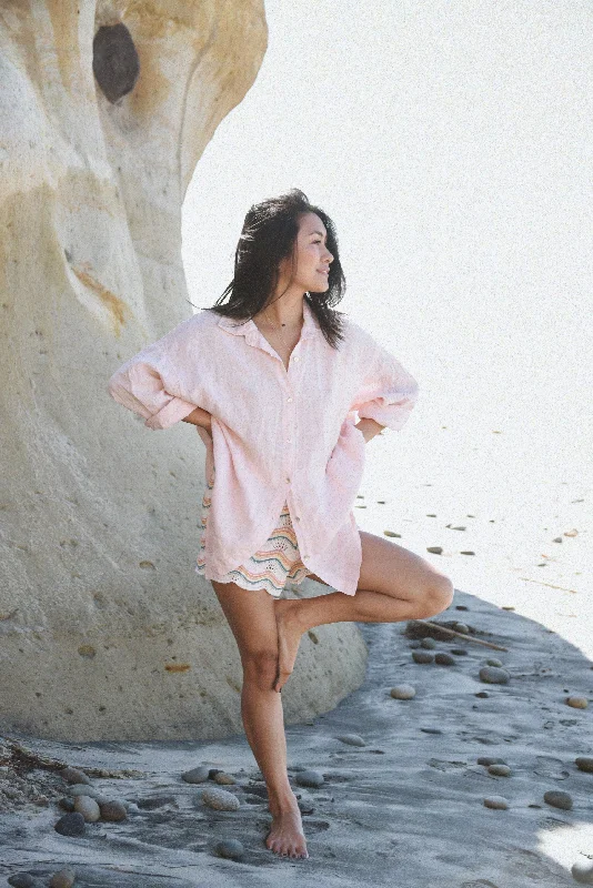 The Palma Shirt // Blush