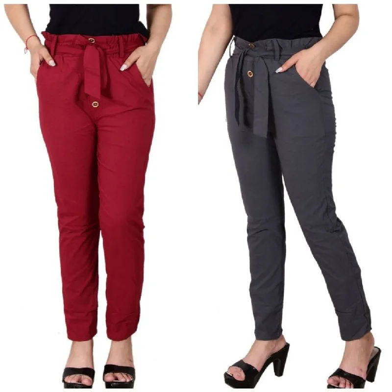 women's Trousers combo of 2