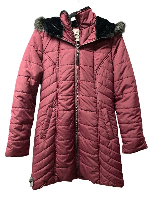 Coat Puffer & Quilted By Clothes Mentor In Purple, Size: M