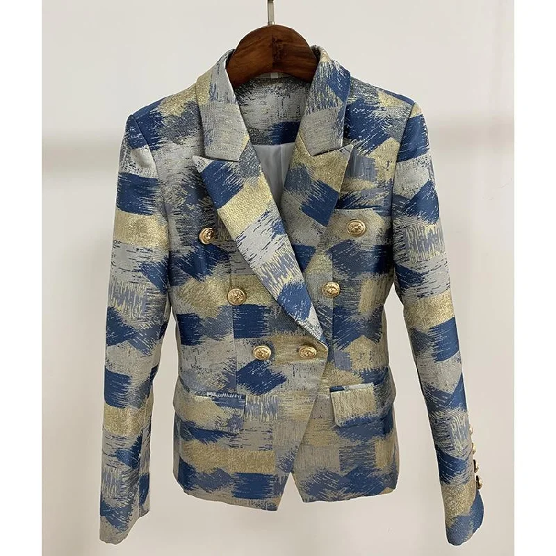 Jacquard Blazer For Women