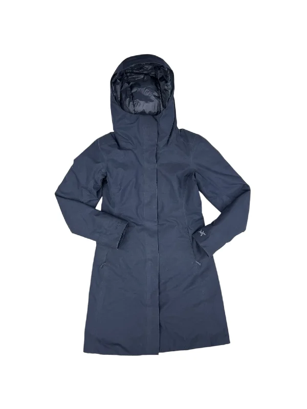 Coat Parka By Arcteryx In Navy, Size: Xs