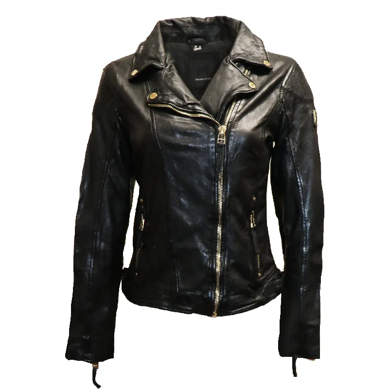 Mauritius Women's Moto Leather Jacket