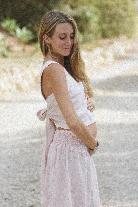 The Positano Top // Blush