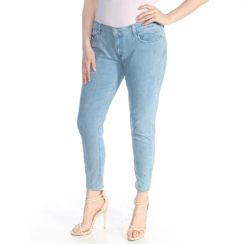 Levi's Women's 535 Ankle Super Skinny Jeans Size 34W - Blue - 34