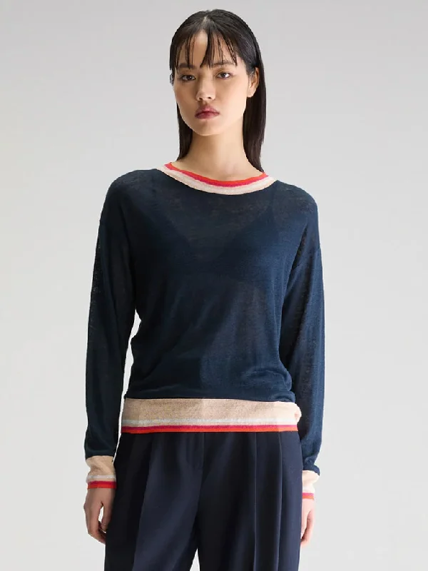 Bellerose Senia Linen Top in Captain