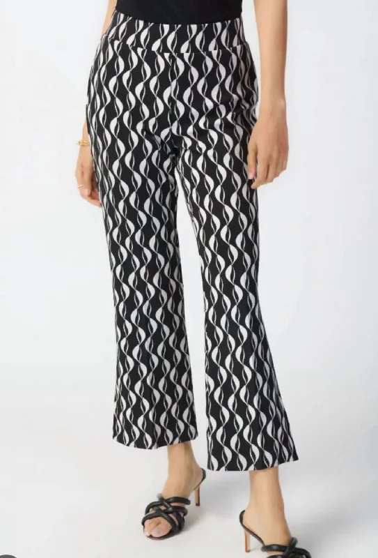 Geometric Pants In Blackmoonstone