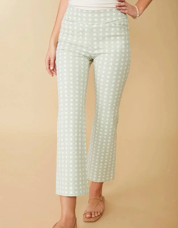 Maren Kick Flare Pant In Seafoam