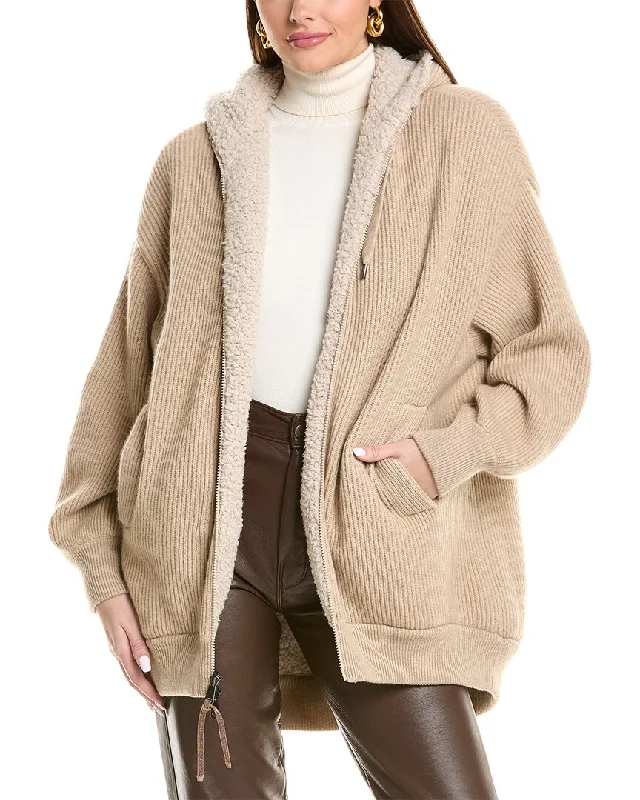 Brunello Cucinelli Reversible Cashmere Coat