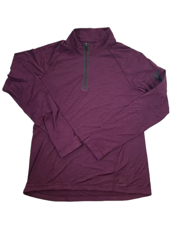 Women's Polyester Quarter Zip Pullover