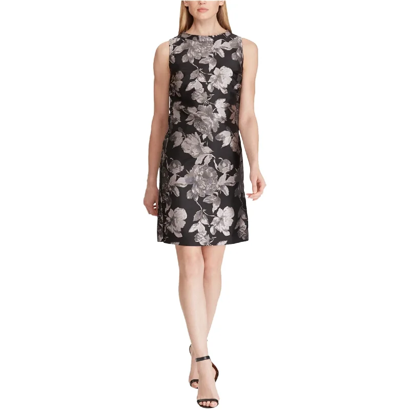 American Living Womens Jacquard A-Line Sheath Dress