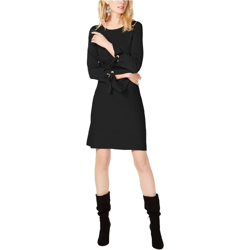 I-N-C Womens Grommet Sweater Dress