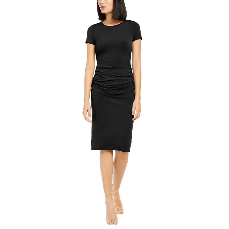 I-N-C Womens Ruched Sheath Dress