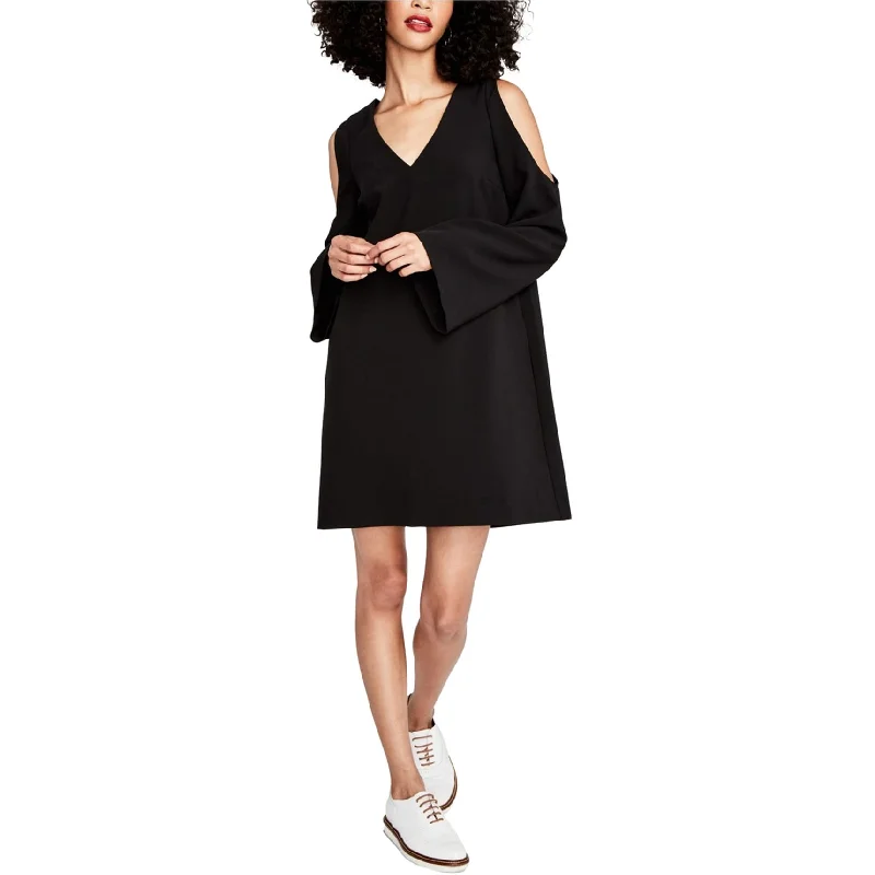 Rachel Roy Womens Cold-Shoulder Tunic Dress