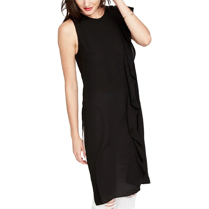 Rachel Roy Womens Ruffle-Trimmed Tunic Dress