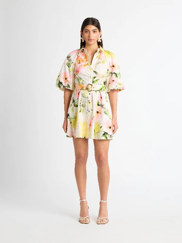 ROSA FLORA MINI DRESS